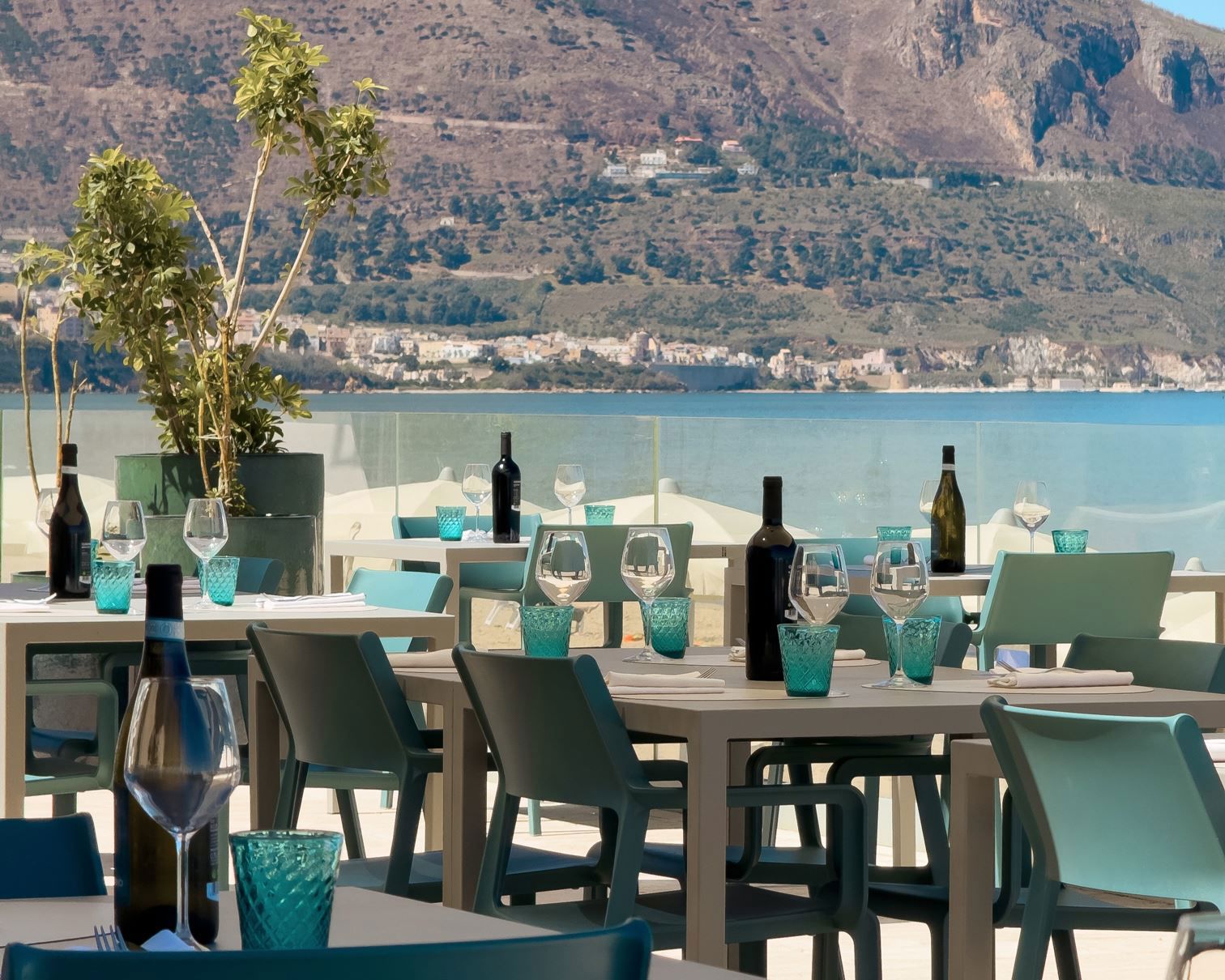 Spaans terras met eten